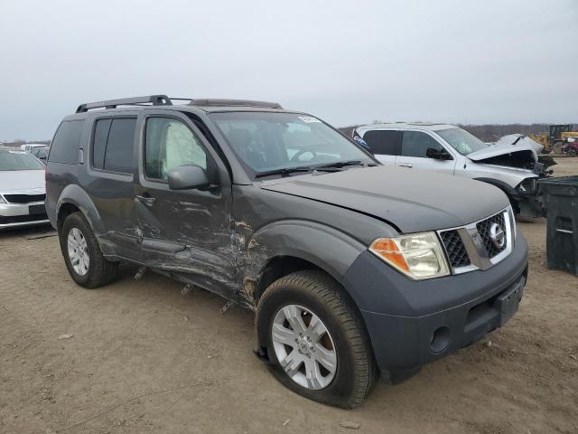 5N1AR18UX5C786365 - 2005 NISSAN PATHFINDER LE 灰色 照片 4