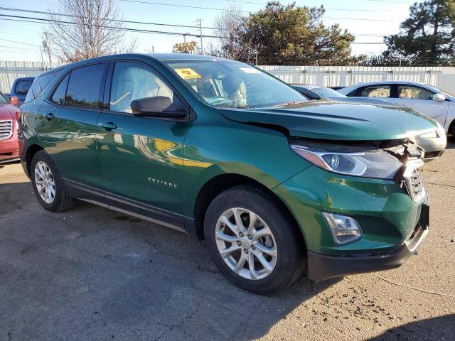 2GNAXHEV3J6292195 - 2018 CHEVROLET EQUINOX LS GREEN photo 4