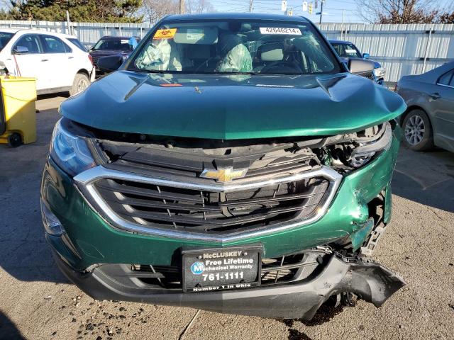 2GNAXHEV3J6292195 - 2018 CHEVROLET EQUINOX LS GREEN photo 5