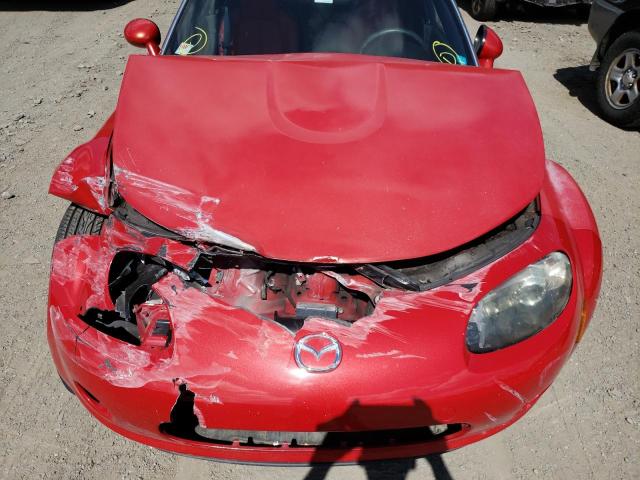 JM1NC15FX60101779 - 2006 MAZDA MX-5 MIATA RED photo 7