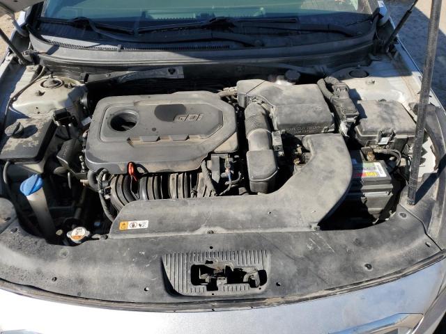 5NPE24AF6GH412852 - 2016 HYUNDAI SONATA SE SILVER photo 11