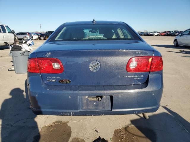 1G4HD57MX9U102341 - 2009 BUICK LUCERNE CXL BLUE photo 6