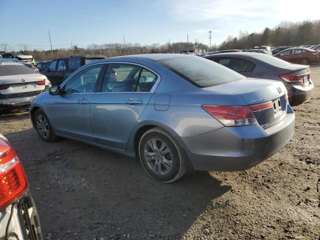 1HGCP2F44BA077595 - 2011 HONDA ACCORD LXP BLUE photo 2