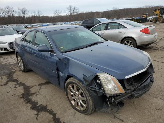 1G6DS57V190120769 - 2009 CADILLAC CTS HI FEA BLUE photo 4