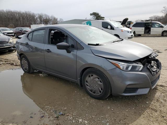 3N1CN8DV8ML893968 - 2021 NISSAN VERSA S SILVER photo 4