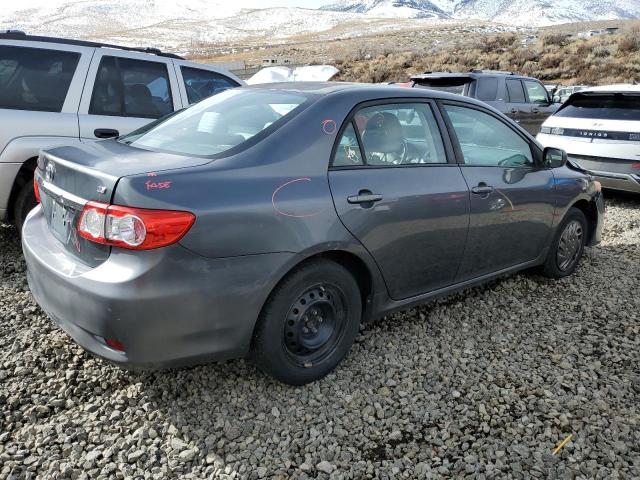 2T1BU4EE8BC625280 - 2011 TOYOTA COROLLA BASE CHARCOAL photo 3