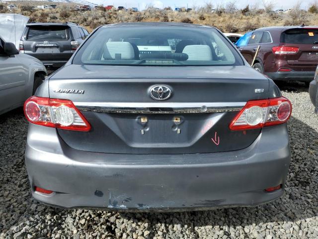 2T1BU4EE8BC625280 - 2011 TOYOTA COROLLA BASE CHARCOAL photo 6