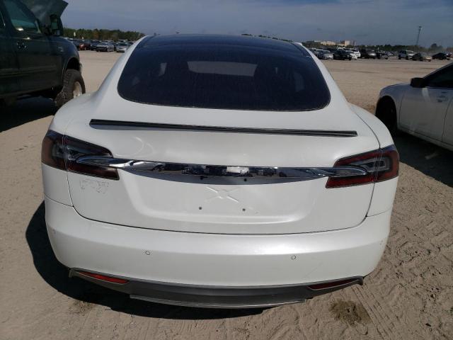 5YJSA1H12EFP28615 - 2014 TESLA MODEL S Սպիտակ լուսանկար 6