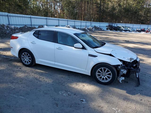 KNAGM4A79E5468127 - 2014 KIA OPTIMA LX WHITE photo 4