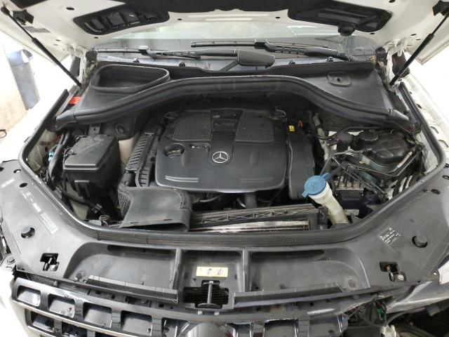 4JGDA5HB3DA103880 - 2013 MERCEDES-BENZ ML 350 4MATIC WHITE photo 12