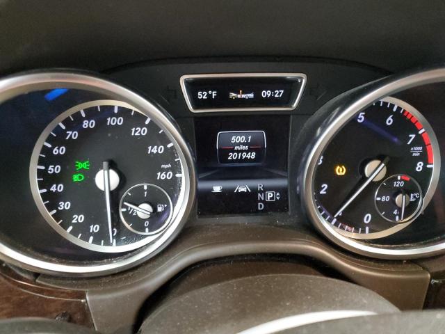 4JGDA5HB3DA103880 - 2013 MERCEDES-BENZ ML 350 4MATIC WHITE photo 9