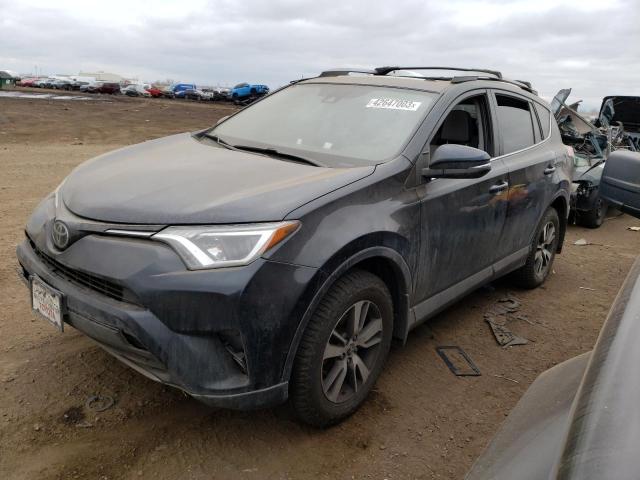 JTMRFREV3JJ257034 - 2018 TOYOTA RAV4 ADVENTURE GRAY photo 1