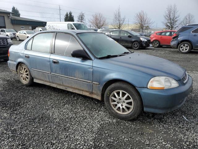 2HGEJ6521TH526249 - 1996 HONDA CIVIC DX BLUE photo 4