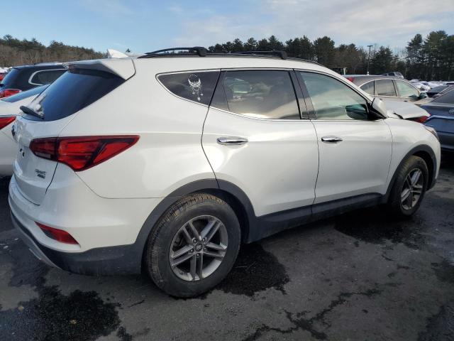 5NMZUDLB8HH032643 - 2017 HYUNDAI SANTA FE S WHITE photo 3