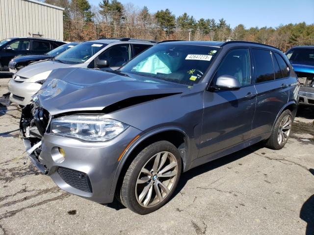 5UXKR0C53J0X87662 - 2018 BMW X5 XDRIVE35I GRAY photo 1