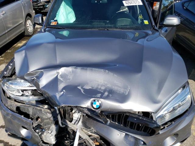 5UXKR0C53J0X87662 - 2018 BMW X5 XDRIVE35I GRAY photo 12