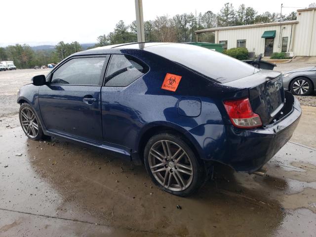 JTKJF5C78B3005854 - 2011 TOYOTA SCION TC BLUE photo 2