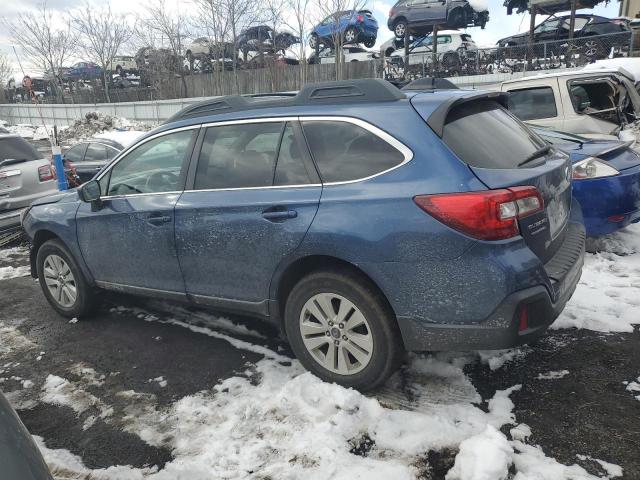 4S4BSAFCXK3247405 - 2019 SUBARU OUTBACK 2.5I PREMIUM BLUE photo 2