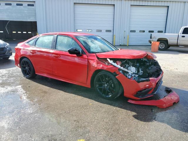 2HGFE2F56NH516796 - 2022 HONDA CIVIC SPORT RED photo 4