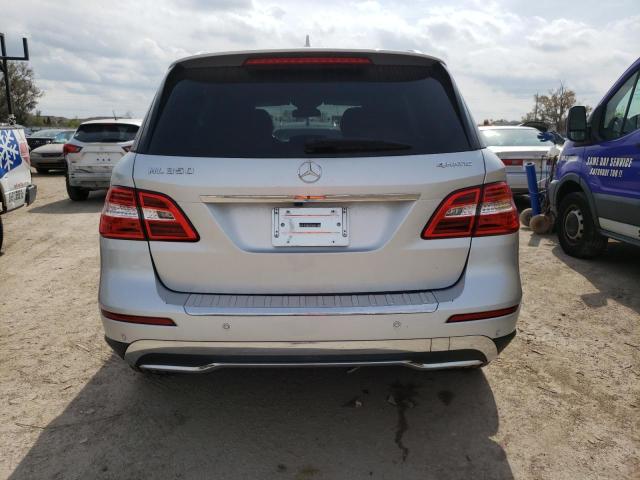 4JGDA5JB1DA110966 - 2013 MERCEDES-BENZ ML 350 SILVER photo 6