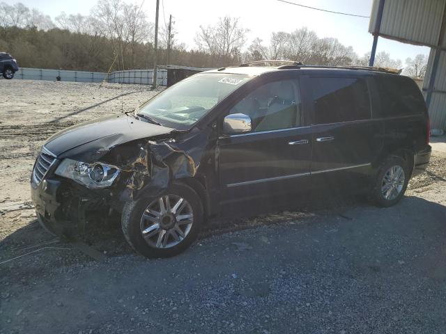 2A4RR7DXXAR421674 - 2010 CHRYSLER TOWN & COU LIMITED BLACK photo 1