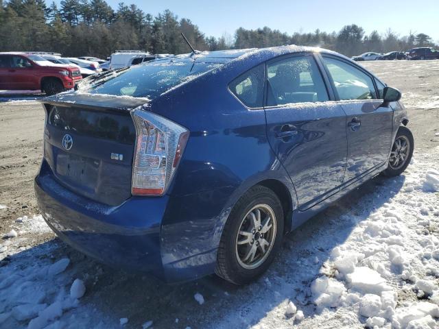 JTDKN3DU7A0051294 - 2010 TOYOTA PRIUS BLUE photo 3