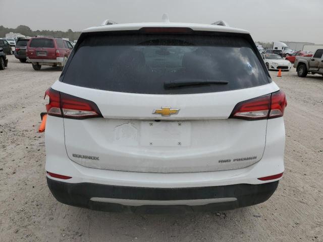 2GNAXXEV7N6127704 - 2022 CHEVROLET EQUINOX PREMIER WHITE photo 6