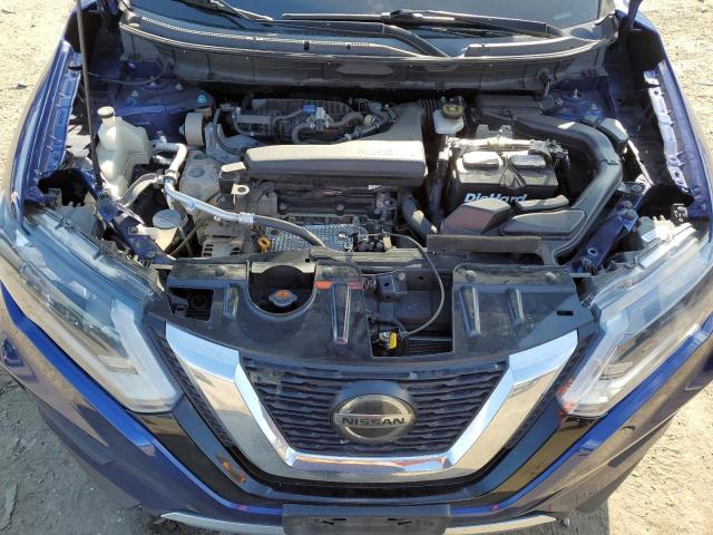 KNMAT2MVXJP545970 - 2018 NISSAN ROGUE S BLUE photo 11