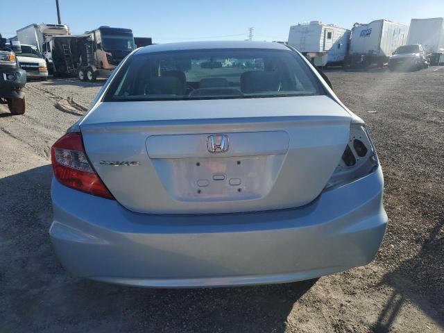 19XFB2F5XCE016284 - 2012 HONDA CIVIC LX BLUE photo 6