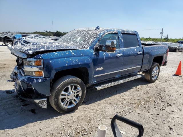 1GC1KUEY7KF211376 - 2019 CHEVROLET SILVERADO K2500 HIGH COUNTRY BLUE photo 1