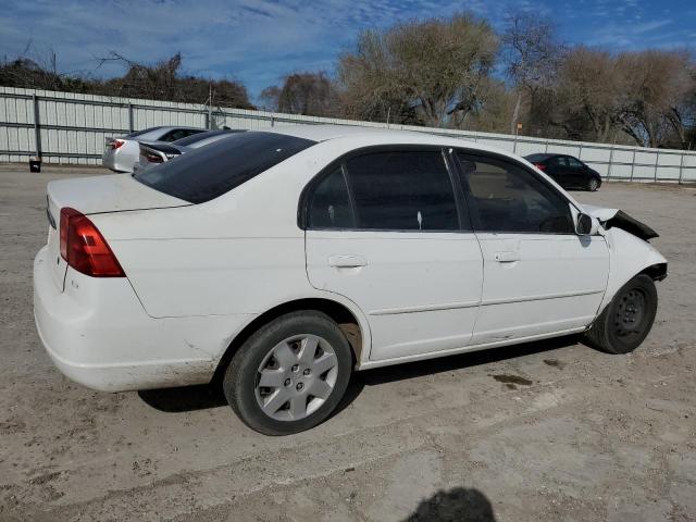 2HGES26762H535883 - 2002 HONDA CIVIC EX WHITE photo 3