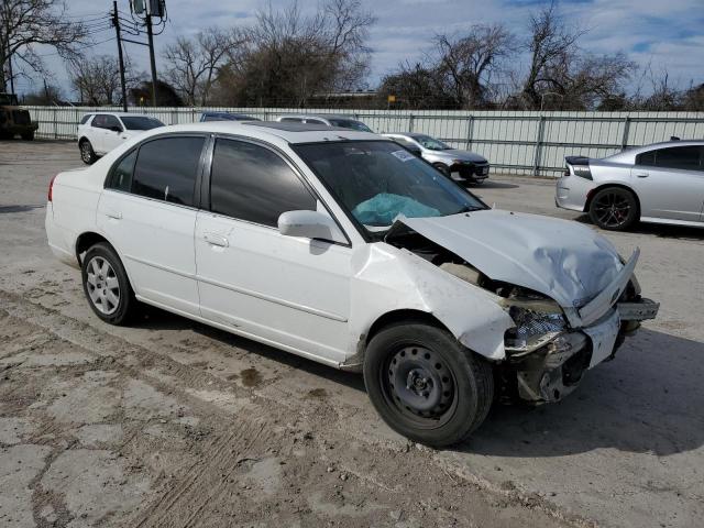 2HGES26762H535883 - 2002 HONDA CIVIC EX WHITE photo 4