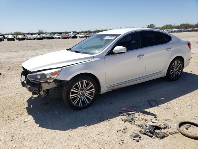 KNALN4D7XE5165770 - 2014 KIA CADENZA PR WHITE photo 1