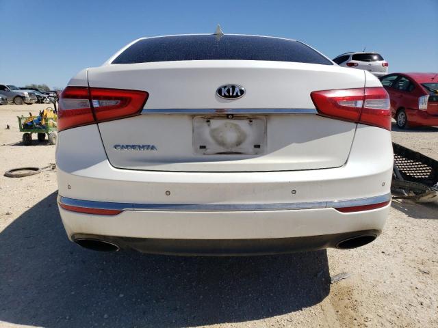 KNALN4D7XE5165770 - 2014 KIA CADENZA PR WHITE photo 6