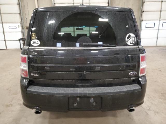 2FMHK6C84EBD33028 - 2014 FORD FLEX SEL BLACK photo 6