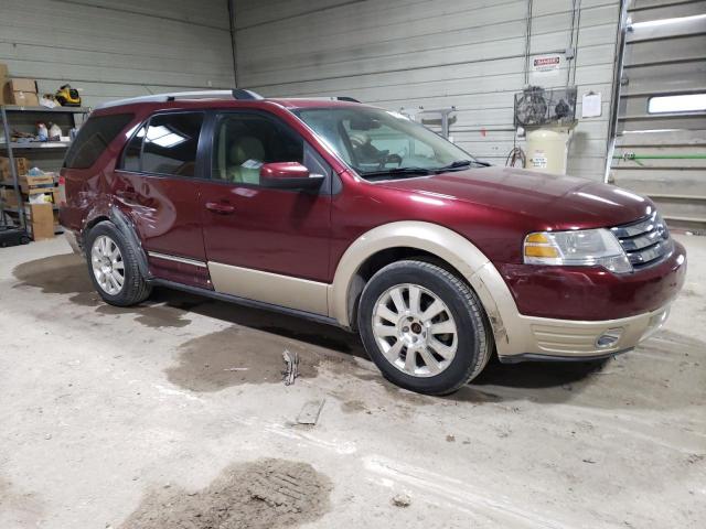 1FMDK08W28GA26599 - 2008 FORD TAURUS X EDDIE BAUER MAROON photo 4