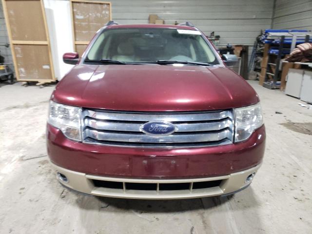 1FMDK08W28GA26599 - 2008 FORD TAURUS X EDDIE BAUER MAROON photo 5