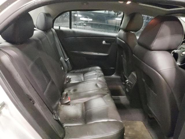 1G1ZG5E77CF102489 - 2012 CHEVROLET MALIBU LTZ ვერცხლისფერი ფოტო 10