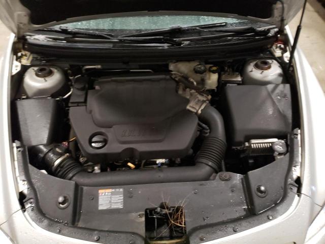 1G1ZG5E77CF102489 - 2012 CHEVROLET MALIBU LTZ ვერცხლისფერი ფოტო 11