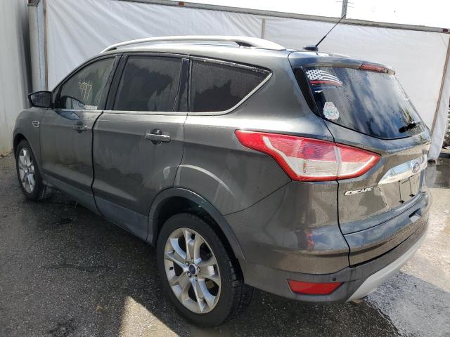 1FMCU0J92FUA14980 - 2015 FORD ESCAPE TITANIUM GRAY photo 2