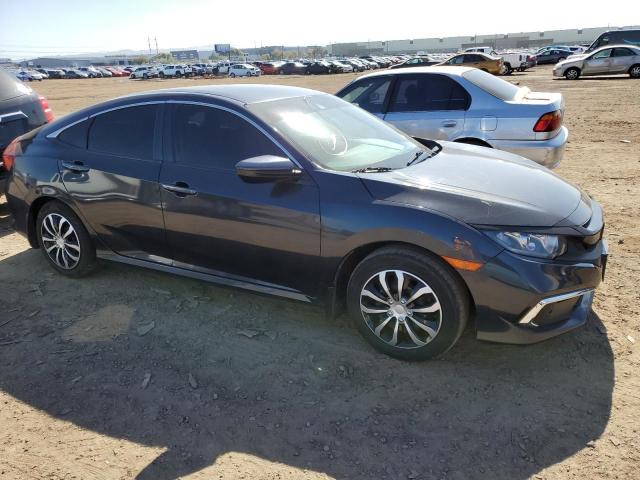 2HGFC2F66KH555883 - 2019 HONDA CIVIC LX BLUE photo 4