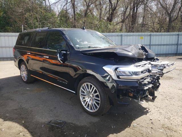 1FMJK1MT9NEA61586 - 2022 FORD EXPEDITION MAX PLATINUM BLACK photo 4