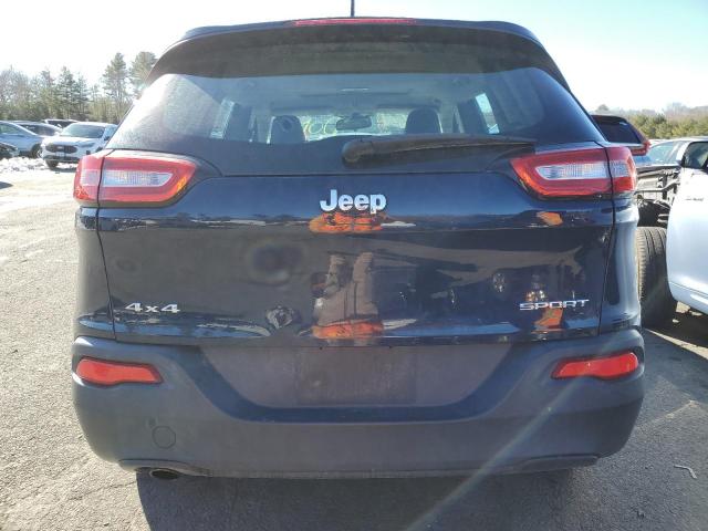 1C4PJMAB4EW166982 - 2014 JEEP CHEROKEE SPORT BLUE photo 6