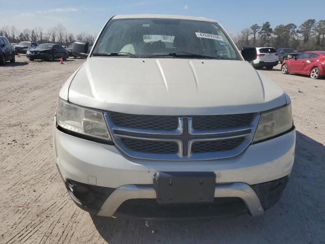 3C4PDCAB8DT584001 - 2013 DODGE JOURNEY SE WHITE photo 5