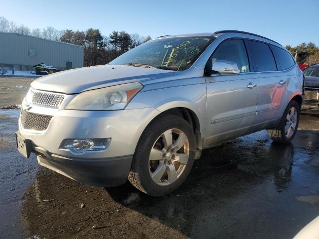 1GNEV33DX9S157339 - 2009 CHEVROLET TRAVERSE LTZ SILVER photo 1