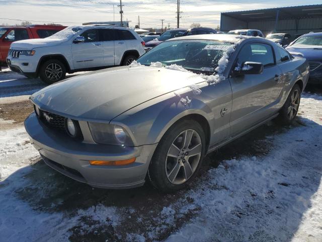 1ZVHT82H495119937 - 2009 FORD MUSTANG GT GRAY photo 1