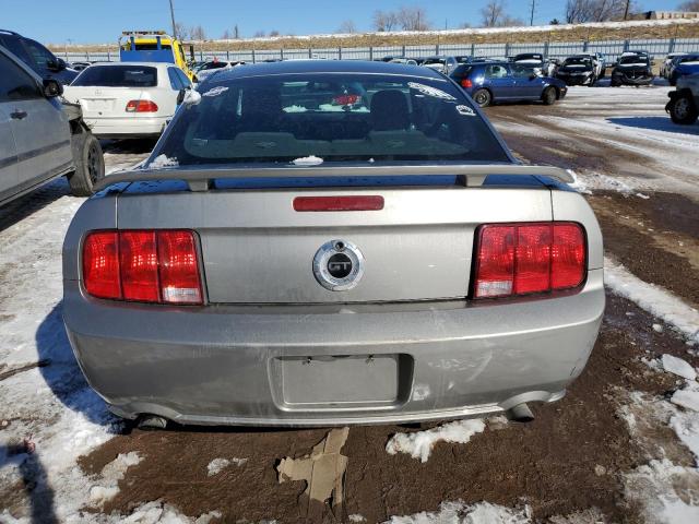 1ZVHT82H495119937 - 2009 FORD MUSTANG GT GRAY photo 6