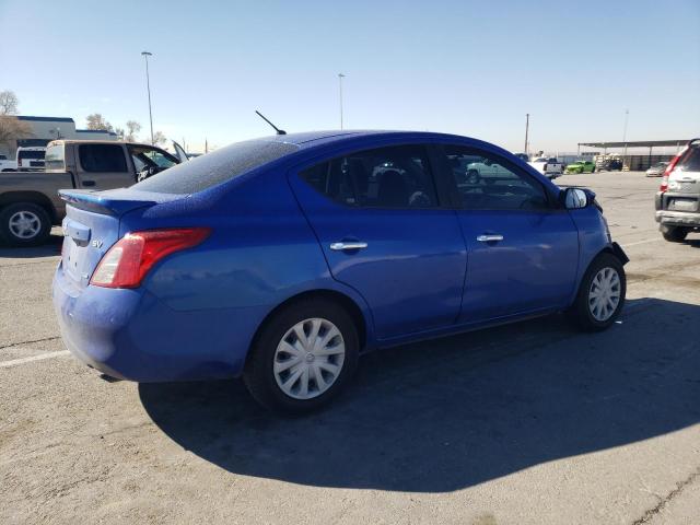 3N1CN7AP2DL881380 - 2013 NISSAN VERSA S BLUE photo 3