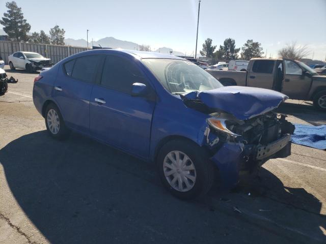 3N1CN7AP2DL881380 - 2013 NISSAN VERSA S BLUE photo 4