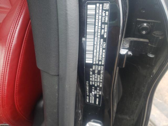 ZASPAKBN0K7C34589 - 2019 ALFA ROMEO STELVIO TI BLACK photo 10
